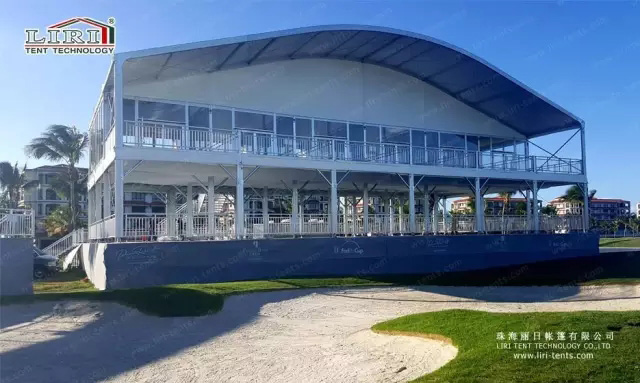 Double Decker Tent shows