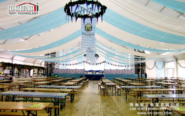 Event Tent interior