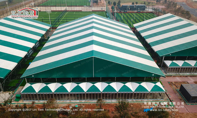 Indoor Football Field in Changsha Moon Island