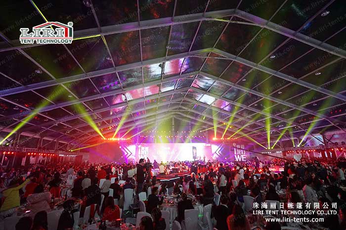 Largest Clear Tent Hall in China