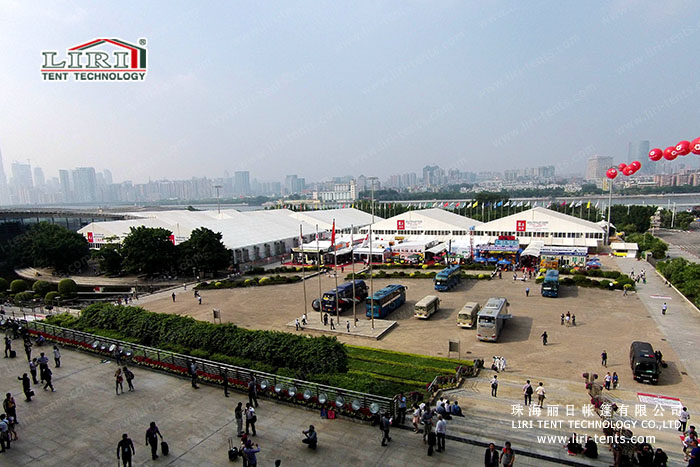 Outdoor large exhibition tent