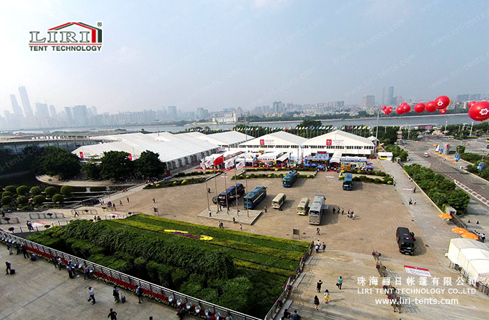 Outdoor large exhibition tent