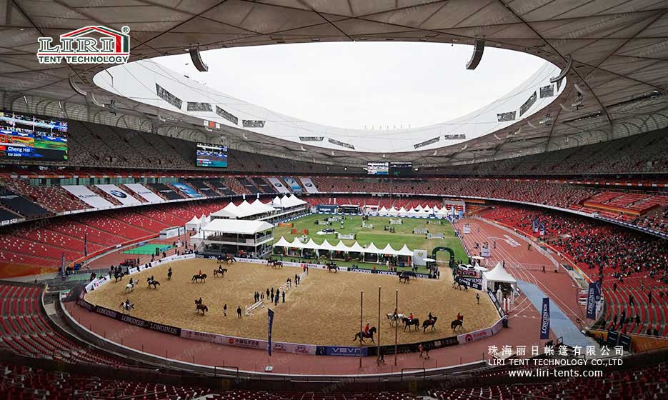 Various types of tent.