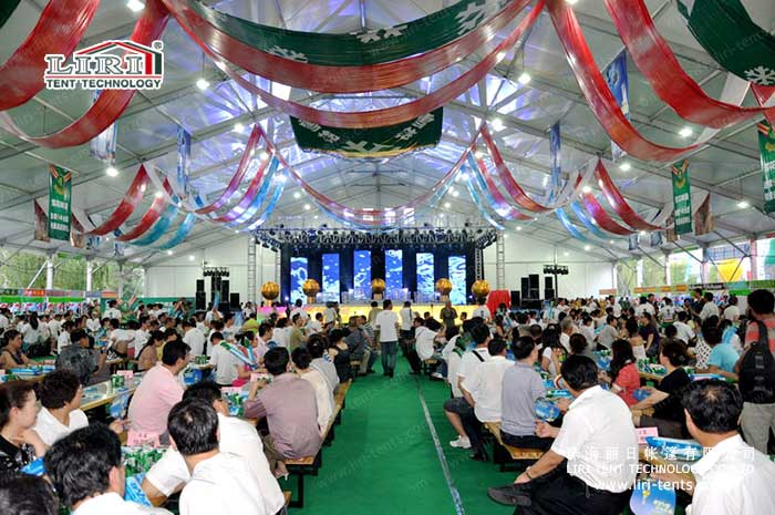 indoor oktoberfest tent