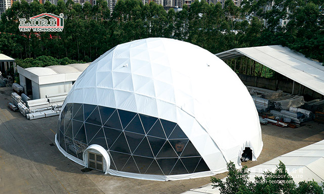 spherical awning room