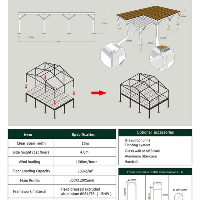 15m Span Deck Structure