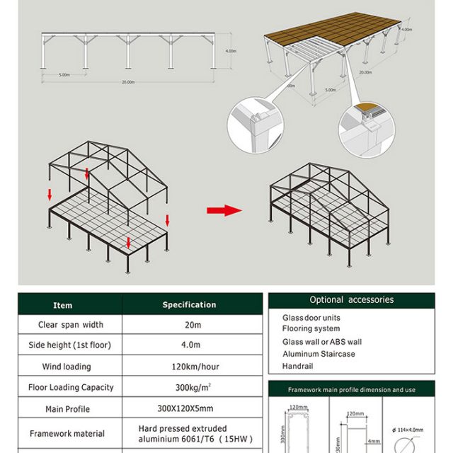 20m Span Deck Structure