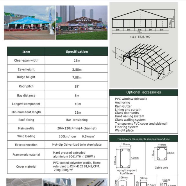 25m Span Big Tent BT