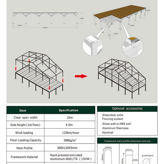25m Span Deck Structure