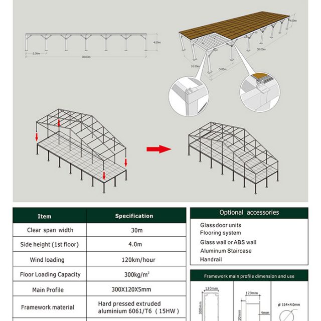 30m Span Deck Structure