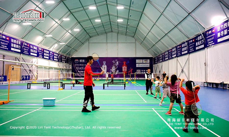 idiom ejer infrastruktur Indoor Badminton Court | Fabric Badminton Court Covers - Liri Tent