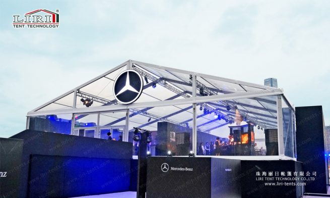 clear roof cover and sidewalls for tent