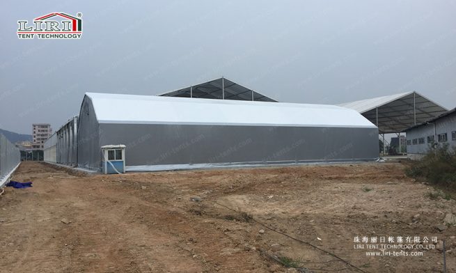 steel structure tent for warehouse