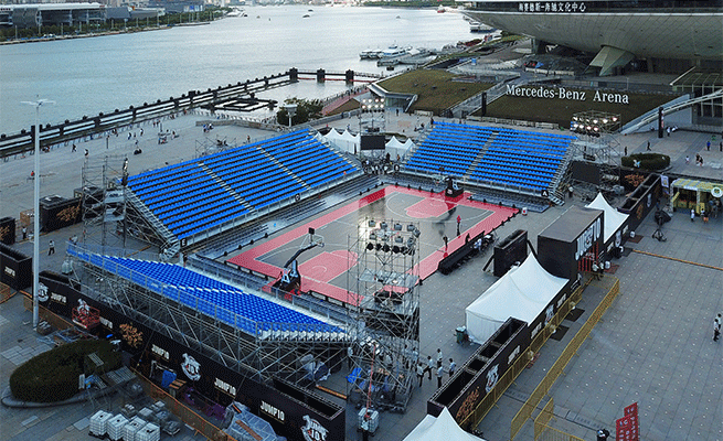 Liri Tent for Basketball Match