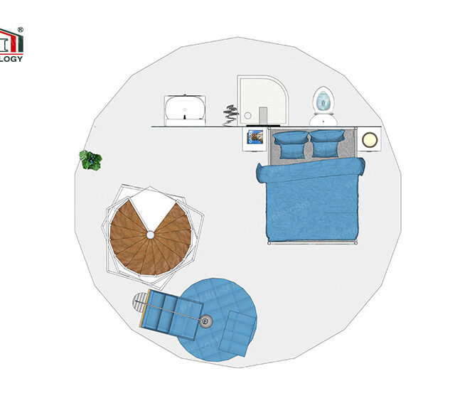 Hot Balloon Glamping Tent 8