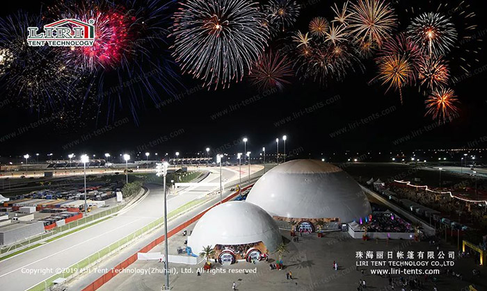 60m Geodesic Dome Tent