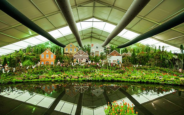 Relocatable Flower Show Tent Video