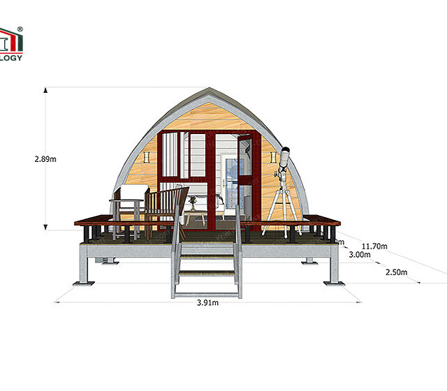 Shell Shape Glamping Tent