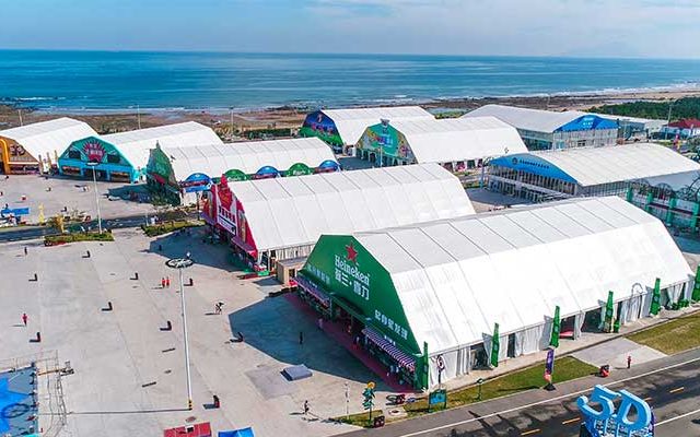 Beer Festival Tents Video