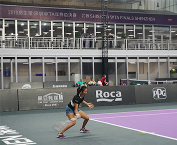 Sports Event Tent For 2019 WTA Finals 2