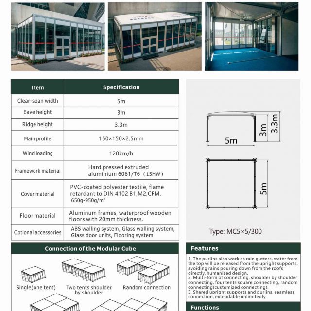 MC5 Modular Cube Tent scaled