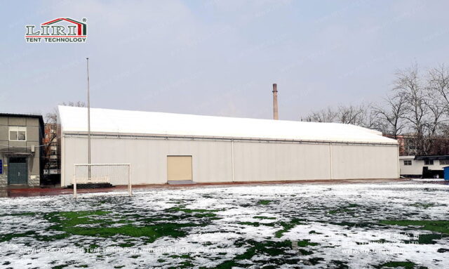 Ice hockey rink sports tent