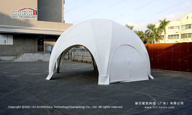 Hexadome tent for events