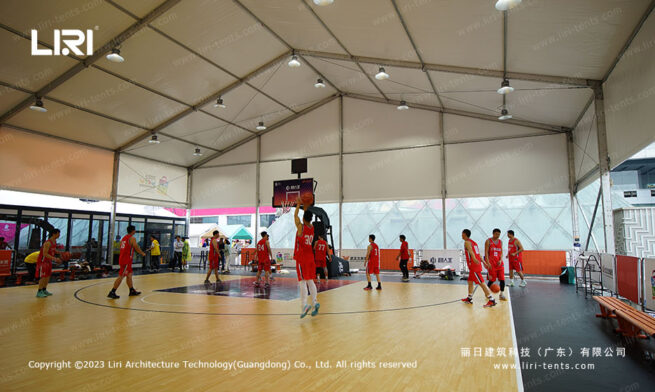 Indoor Basketball Court Cover