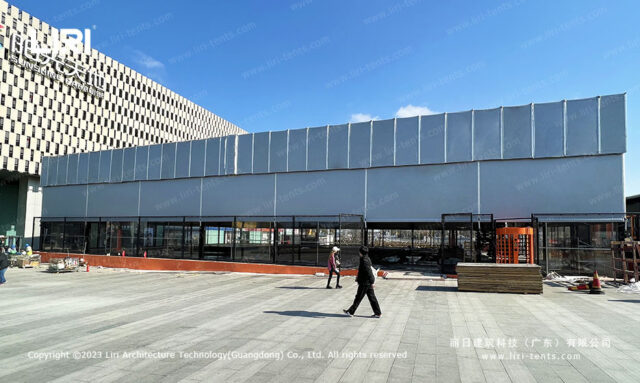 Basketball Court Tensile Structure