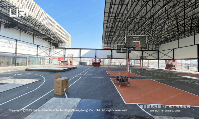 Covered Basketball Court Design