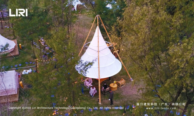 Bamboo Lantern Tent