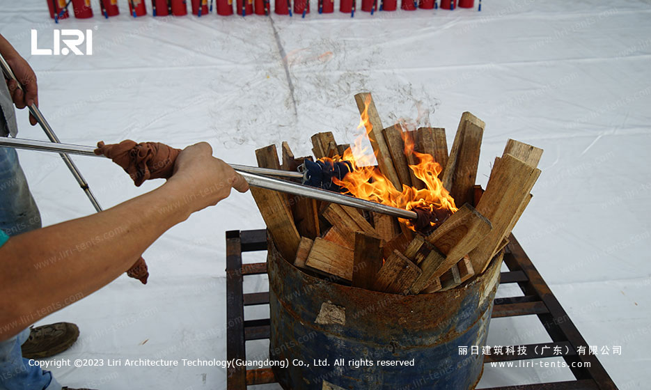 Liri tent 2023 Fire drill (7) Liri tent 2023 Fire drill (7)