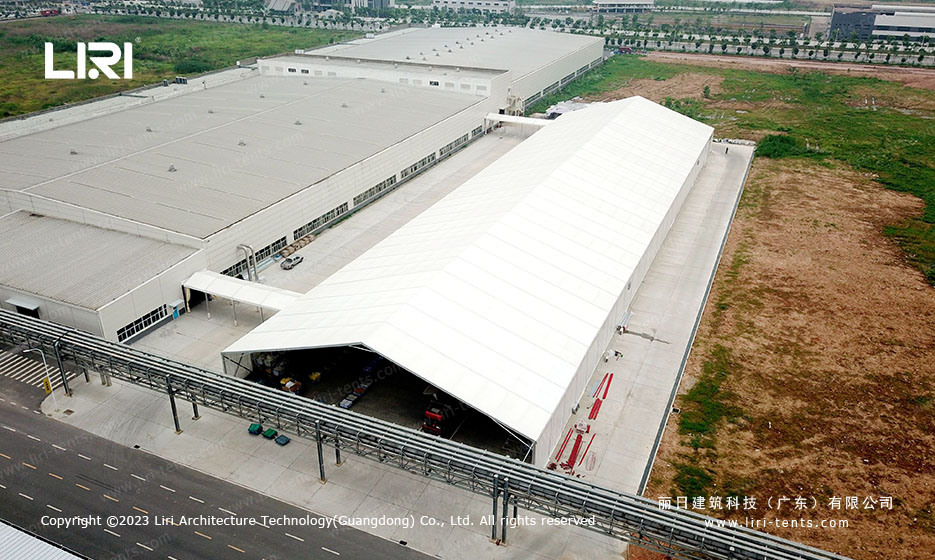 Why use a warehouse tent 1