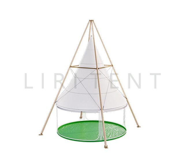 Bamboo Tipi Tent wall side (2)