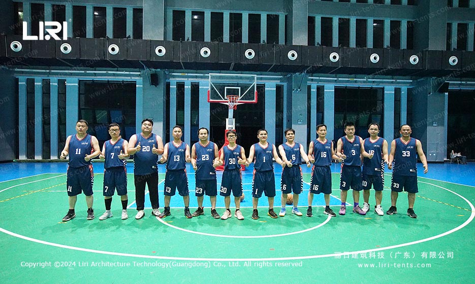 Liri participated in the union staff basketball game (2)