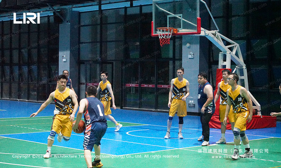 Liri participated in the union staff basketball game (4)