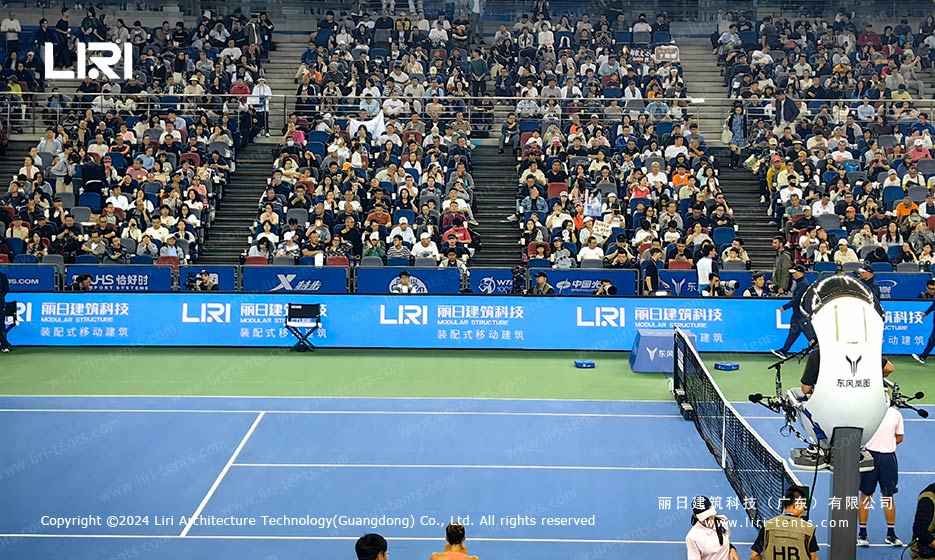 LIRI Event Tent supports 2024 Wuhan Open (1) LIRI Event Tent supports 2024 Wuhan Open (1)
