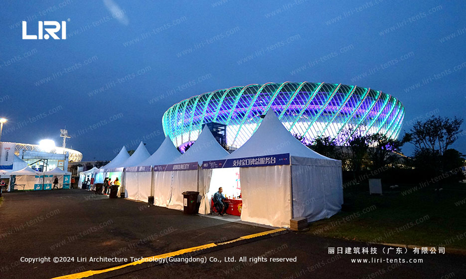 LIRI Event Tent supports 2024 Wuhan Open (4) LIRI Event Tent supports 2024 Wuhan Open (4)