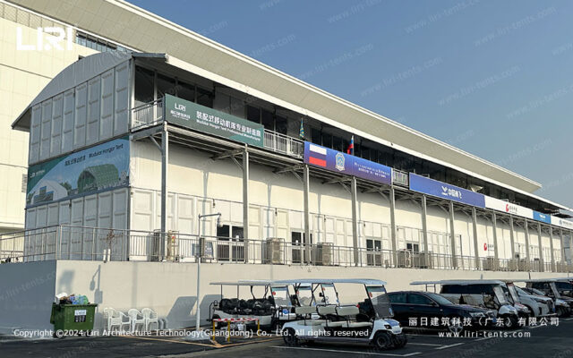 LIRI Provides Exhibition Tents for the 15th China Airshow (5)