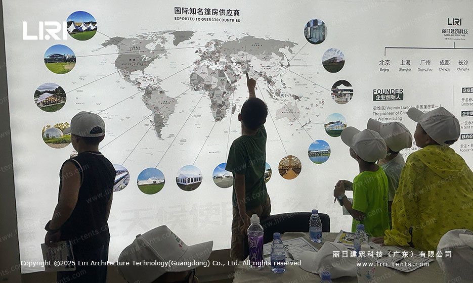 Study children visited LIRI showrooms (2)