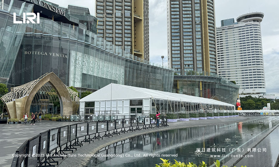 Customizable prefabricated aluminum tent design Customizable prefabricated aluminum tent design