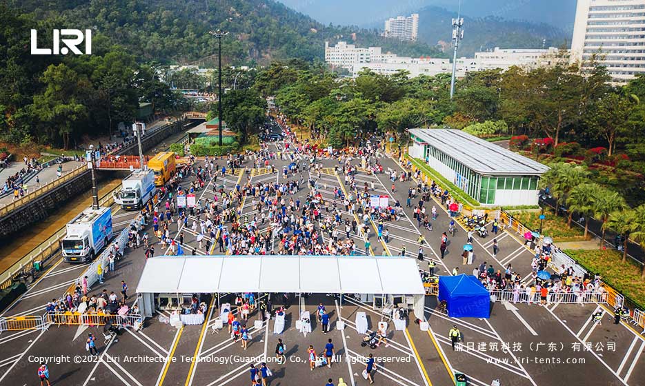 Event Tents Supporting the 2025 Zhuhai Marathon (13)