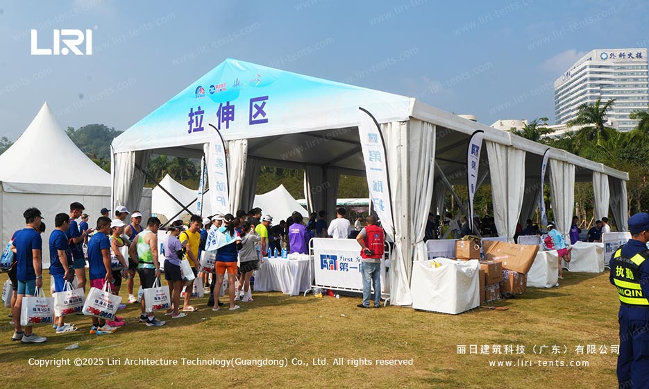 Event Tents Supporting the 2025 Zhuhai Marathon (6)