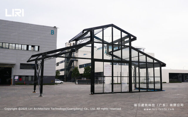 Side height design comparison of Pastoral Marquee