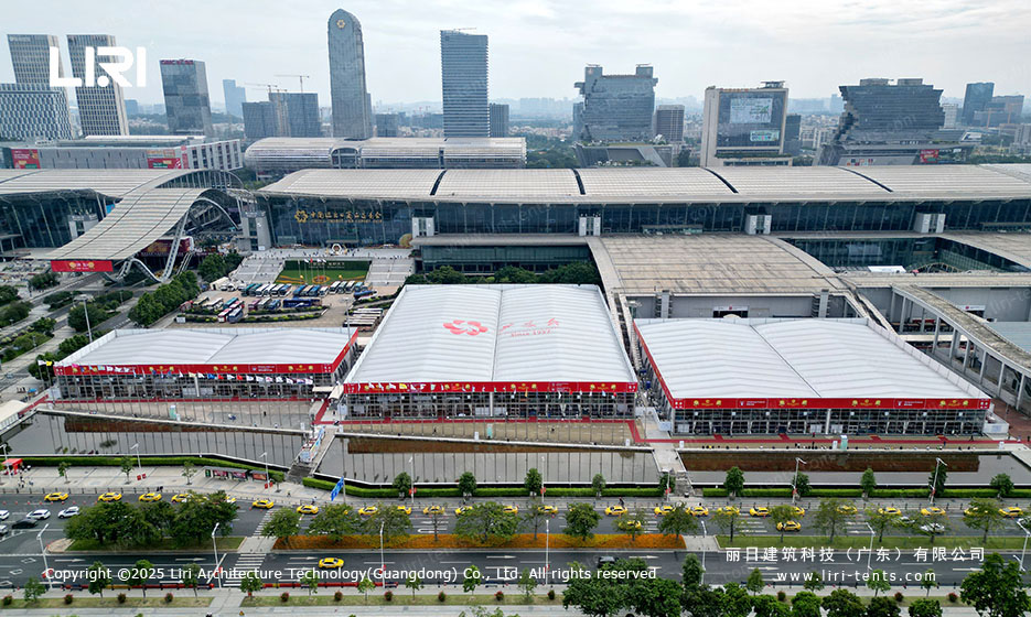 Liri Tents Welcomes Global Buyers to the 139th Canton Fair phase 3 booth 12