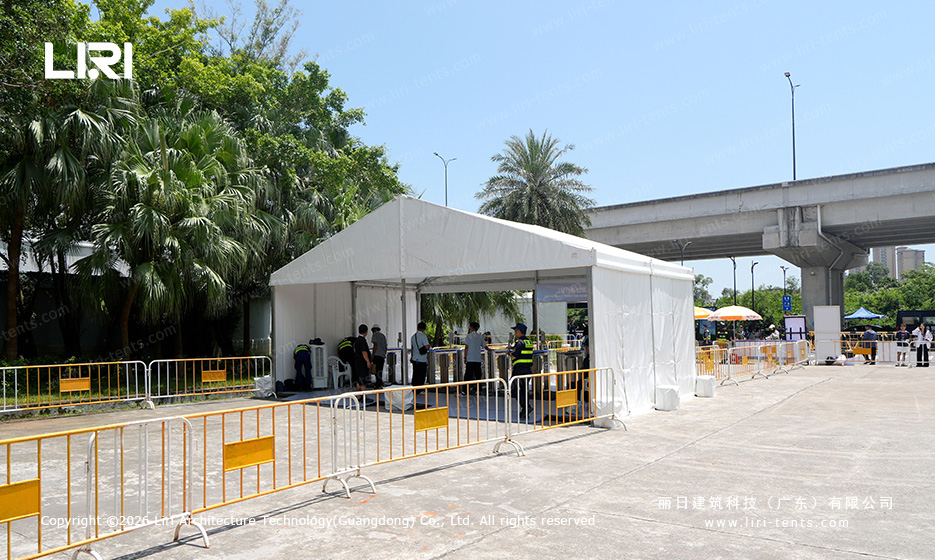 CHINA GT access control tent at Zhuhai International Circuit